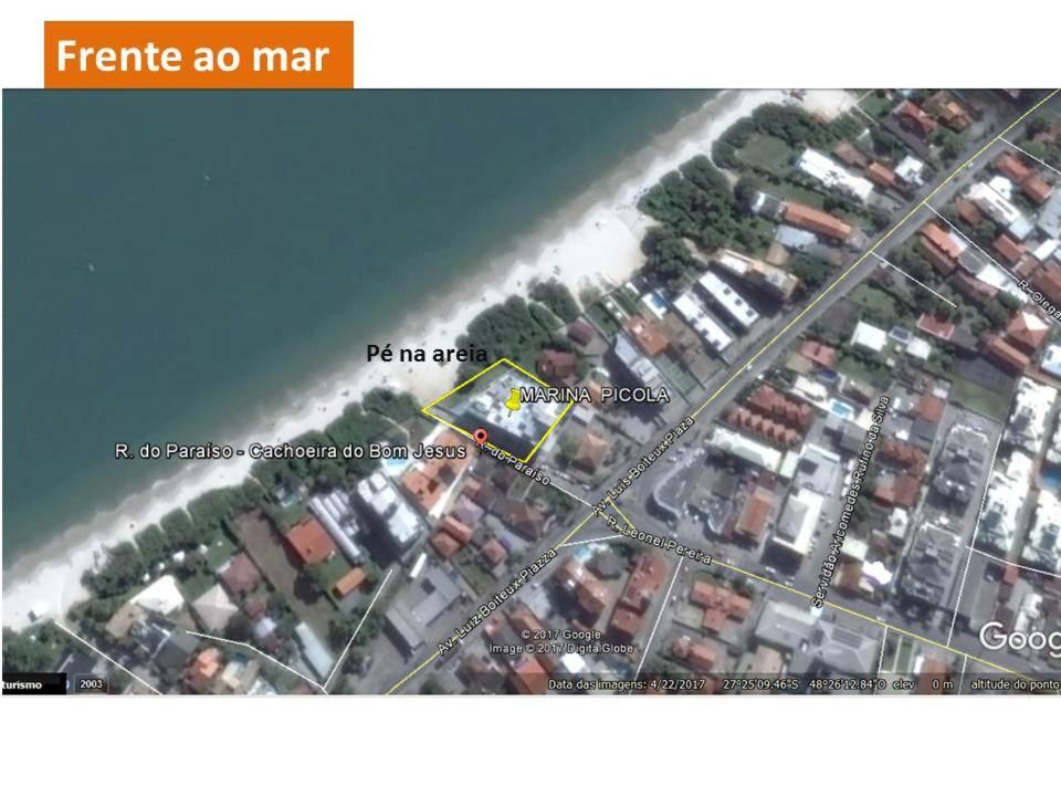 Maravilhoso Apartamento Beira-Mar Praia Da Cachoeira Florianópolis المظهر الخارجي الصورة