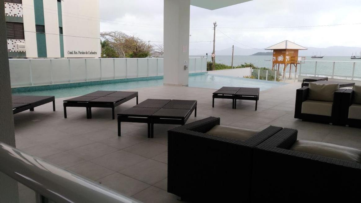 Maravilhoso Apartamento Beira-Mar Praia Da Cachoeira Florianópolis المظهر الخارجي الصورة